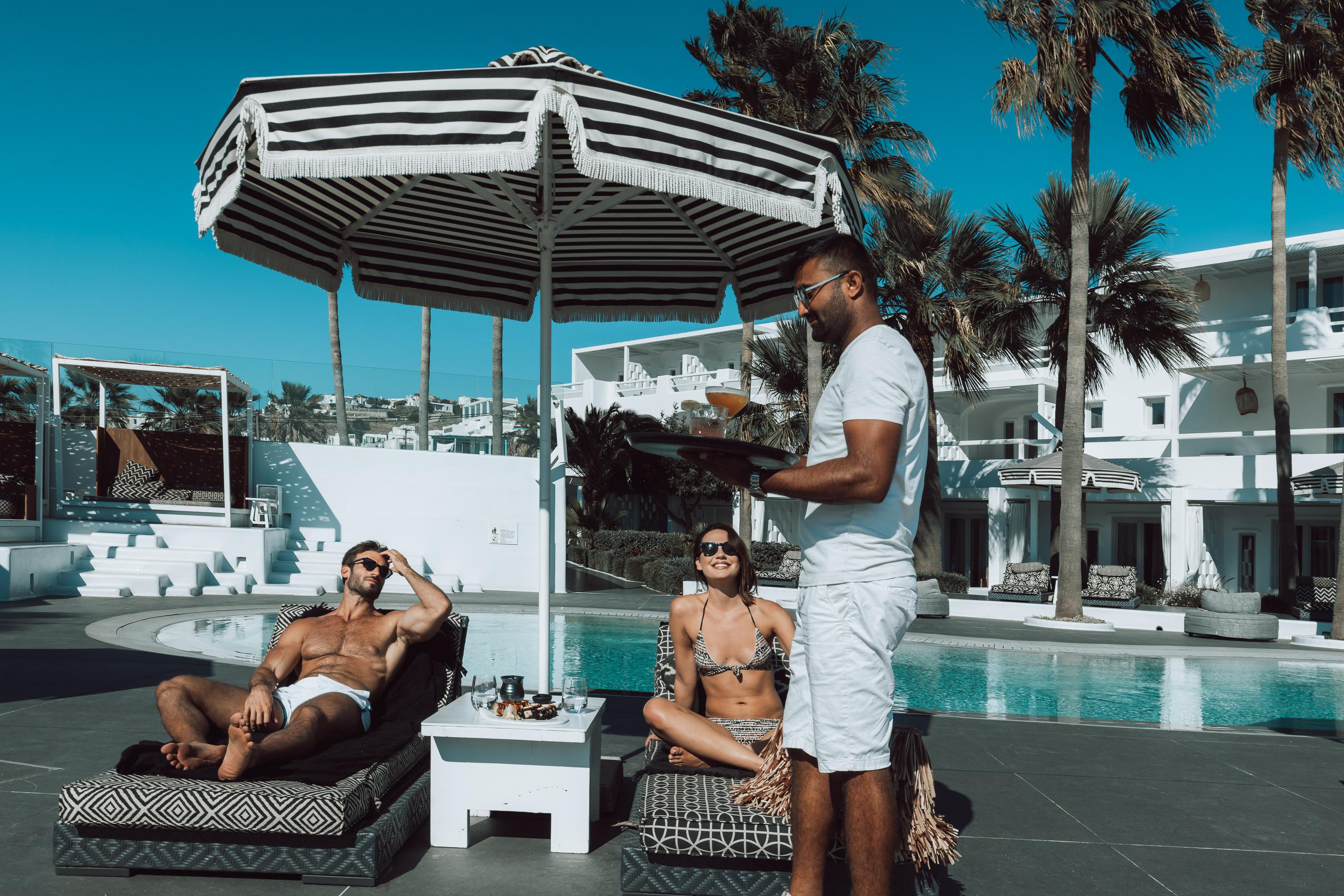 Mykonos Blanc - Preferred Hotels & Resorts Ornós Eksteriør bilde